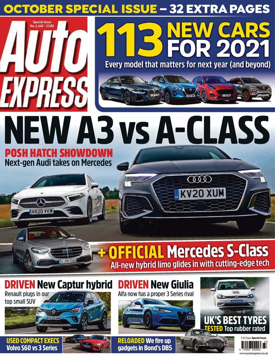 Auto ExpressSeptember 09, 2020 Magazine Get your Digital Subscription